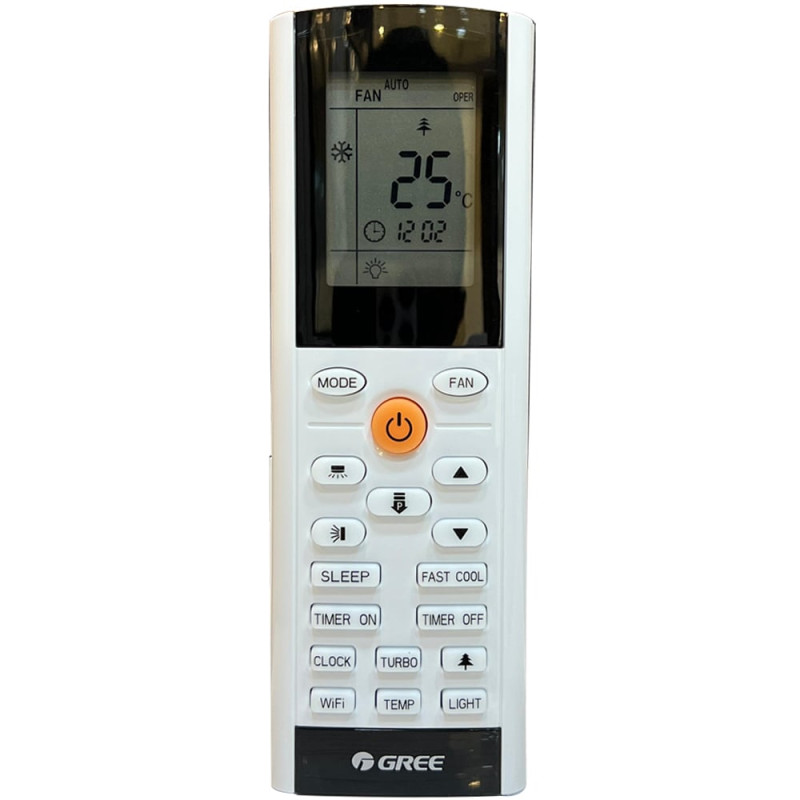 ریموت کنترل کولر گازی 30000 گری مدل GWH30 رنگ سفید