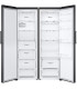 نمای داخل یخچال فریزر 768 لیتر ال جی GC-B511EADM و GC-B514EAFM رنگ دودی محصول 2024