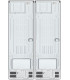 طراحی و نمای پشت یخچال فریزر 27 فوت ال جی GC-B511EADM و GC-B514EAFM رنگ دودی محصول 2024