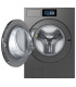 ماشین لباسشویی و خشک کن 1100 دور در دقیقه سامسونگ WD90F22BCS رنگ خاکستری تیره