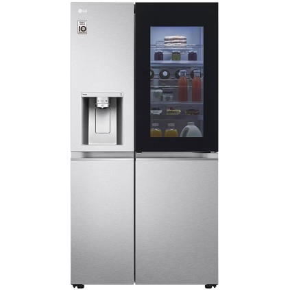 قیمت یخچال فریزر ال جی GC-X257CSEW یا X257 رنگ نقره ای محصول 2024
