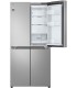 یخچال فریزر بالا پایین ال جی GCB-334DFPL یا B334 رنگ نقره ای محصول 2024