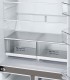 نمای داخل یخچال و کشوهای Big Fresh Zone یخچال فریزر ال جی GCB-334DFPL رنگ نقره ای محصول 2024