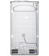 نمای پشت یخچال فریزر ال جی GCX-287TVAN رنگ دودی محصول 2024