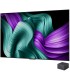 تلویزیون 83 اینچ LG M5 در کنار دستگاه Zero Connect Box مدل WM25GA محصول 2025