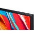 حاشیه ها و قاب باریک اطراف صفحه نمایش تلویزیون ال جی 75QNED70 2025