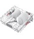 سبد دوم ماشین ظرفشویی سامسونگ DW60DG550FSR در حالت C