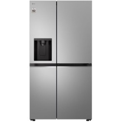 یخچال فریزر ال جی GC-J277FMHV رنگ نقره‌ای محصول e2023