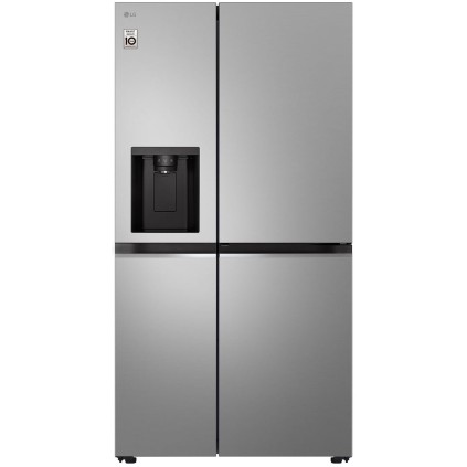 یخچال فریزر ال جی GC-J277FMHV رنگ نقره‌ای محصول e2023