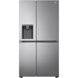 قیمت یخچال فریزر ال جی J257 یا GC-J257SMSV رنگ نقره ای محصول 2025