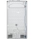 طراحی پشت یخچال فریزر LG GC-J267FLJW رنگ نقره ای و ظرفیت 684 لیتر