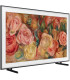 Samsung 85LS03D Frame 2024 TV with Stands in Soundbar Position 1