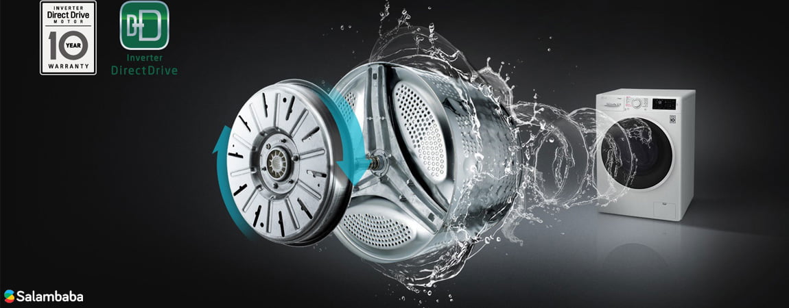 موتور Invertr Direct Drive لباسشویی ال جی F4V5VYP2T