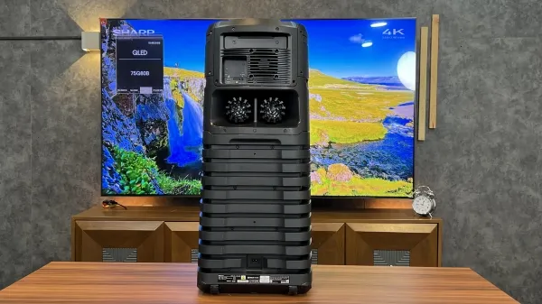 نمای پشتی سیستم صوتی سونی MHC-V43D