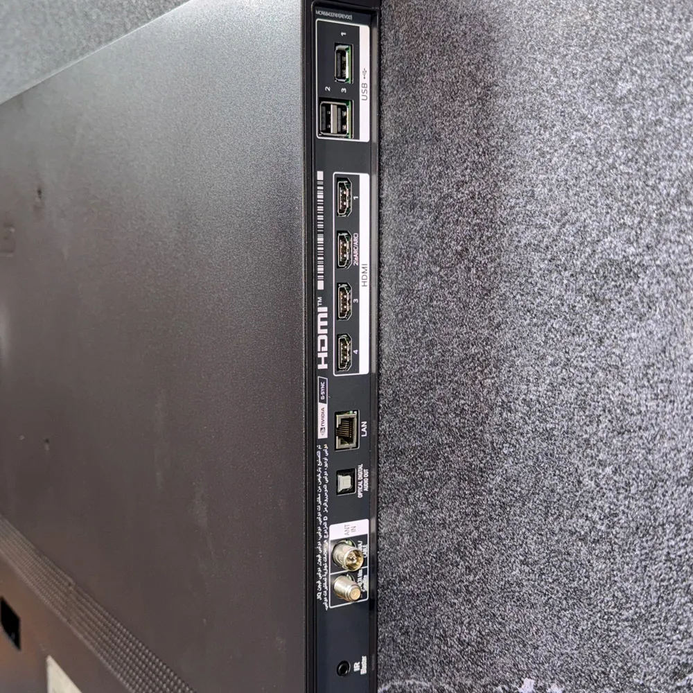 تلویزیون ال جی C5 مدل 2025 دارای 4 پورت HDMI 2.1 و 3 پورت USB 2.0