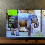 نمای کلی تلویزیون QLED سامسونگ Q8F 2025 با طراحی AirSlim